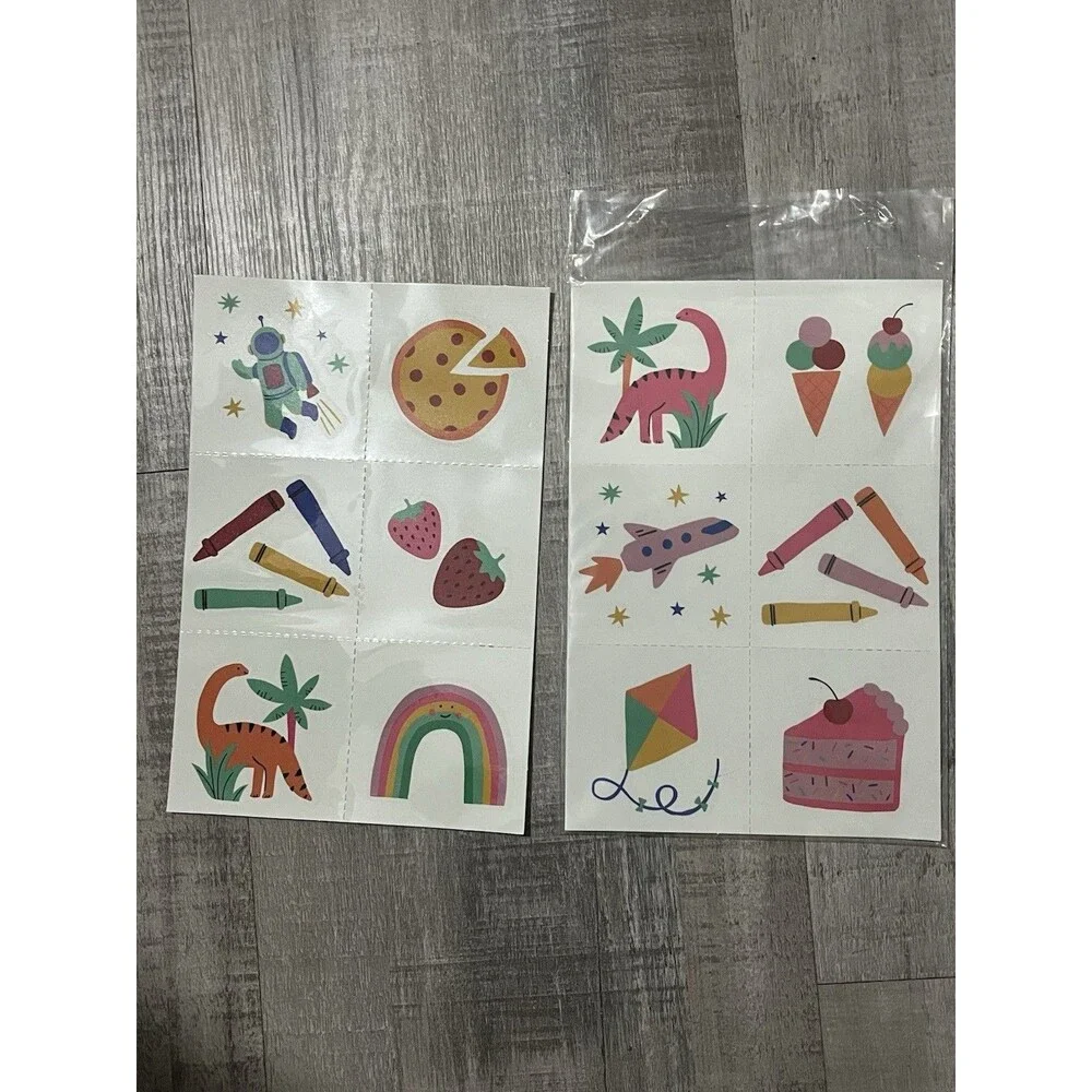 12 Spritz Temporary Tattoos Party Favor 12 Ct Birthday Goodie Bag School